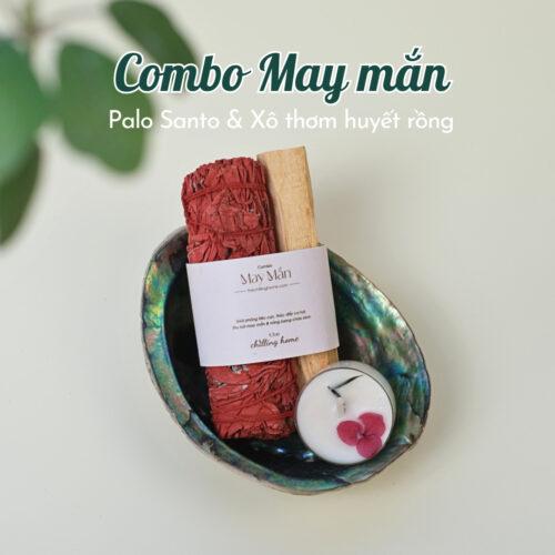 Combo May Mắn (Xô Huyết Rồng & Palo Santo)