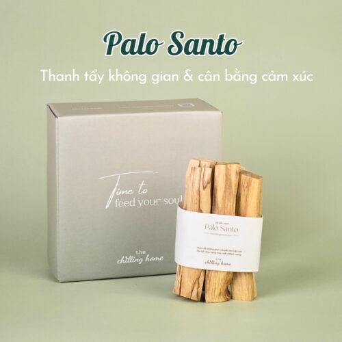 Combo 03 Thanh Gỗ Trắc Xanh (Palo Santo)