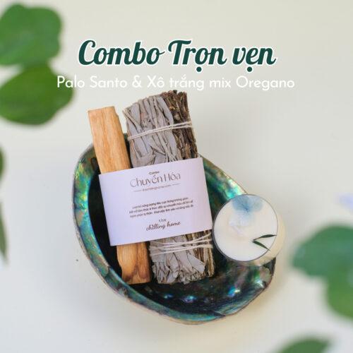 Combo Trọn vẹn (Xô hạnh phúc & Gỗ trắc xanh)