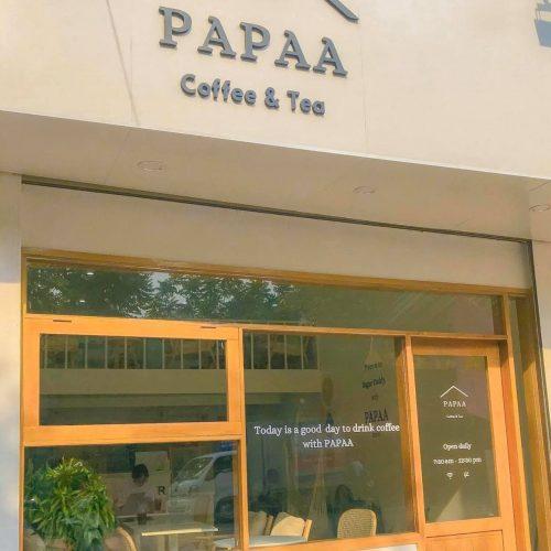 PAPAA Coffee & Tea  - quán cafe đẹp tại Hà Nội