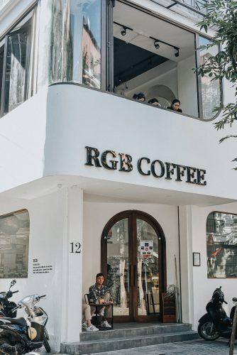 RGB coffee - Quán cafe đẹp tại Hà Nội