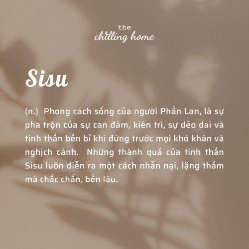 Lối sống Sisu - The Chilling Home